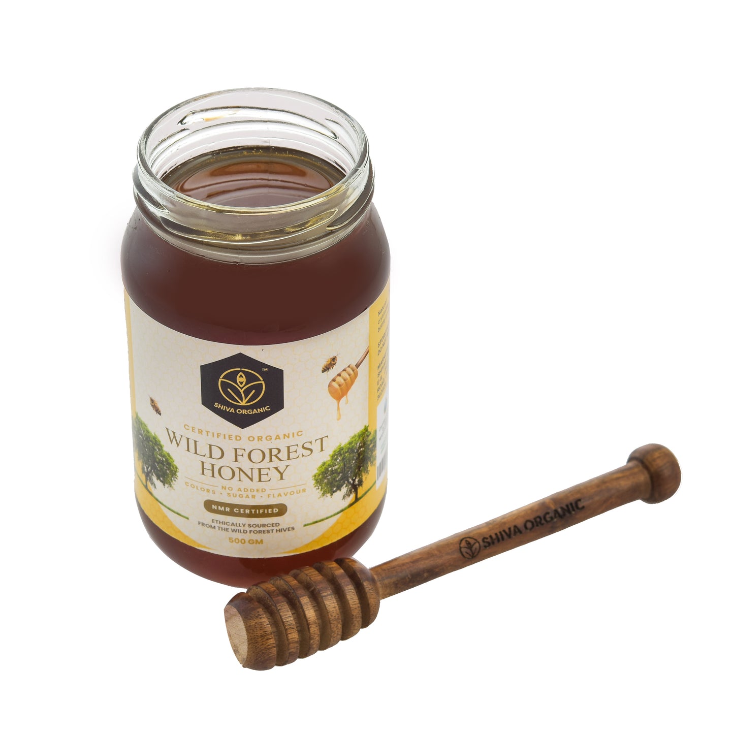 2x500 gm | Wild Forest Honey | Black forest honey | Shiva Organic